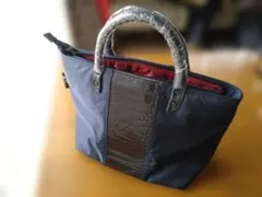 LIMONTAナイロン＆レザートートバッグ　限定品　未使用　送料込み