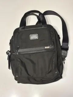 ◇TUMI◇ナイロンショルダーバッグ/ポケット多数◎/BROWN/収納抜群 