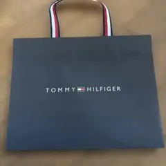 TOMMY HILFIGER ショッピングバッグ 黒