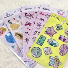 【即日発送】ディズニー プリンセス シール 5点まとめ売り売り