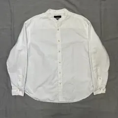 と*ん様 BANANA REPUBLIC オーバーサイズ バンドカラー シャツ