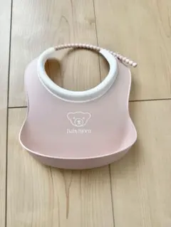 BabyBjörn ベビー　シリコンエプロン ピンク　ミニ
