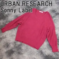 URBAN RESEARCH Sonny Label Vネックトップス レッドのサムネイル