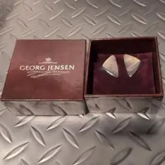 GEORG JENSEN イヤリング 三角形　イヤークリップのサムネイル