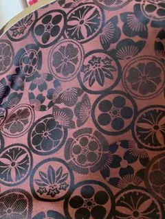 ★未使用♪和風＊小紋柄？大容量【がま口】2wayバッグ★大容量★