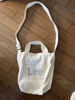 【汚れあり】Lee ショルダーバッグ アイボリー