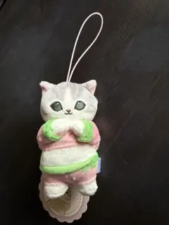 株式会社パレード　モフサンド　【パジャマにゃん】マスコット　新品・未使用品のサムネイル
