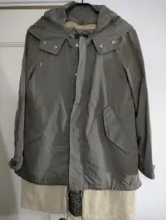 美品✦GUILD PRIMEギルドプライム3WAYモッズコートS　オリーブグレー