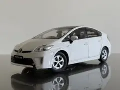 トヨタ プリウス 30系 前期 3代目 白 カラーサンプル ミニカー 非売品