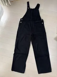 GLOBAL WORK デニム サロペット ブラック