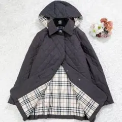 極美品 BURBERRY LONDON キルティングコート ノバチェック