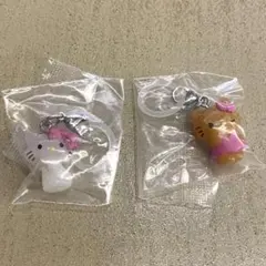 ハローキティ めじるしアクセサリー チャーミーキティ 日焼け 2個セット