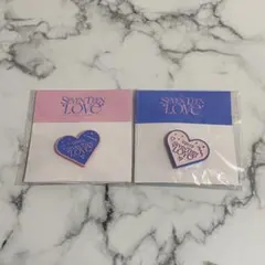 seventeen love ピンバッジ 東京 大阪