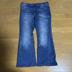 大きいサイズ　H&Mフレアデニム46