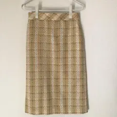 タイトスカート　チェック柄　ロペピクニック