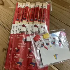 レトロ　サンリオ　キティちゃん　箸 ピック セット