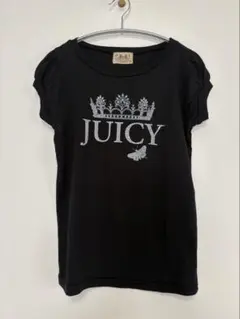 Juicy Couture ロゴTシャツ ブラック Y2K ジューシークチュールのサムネイル