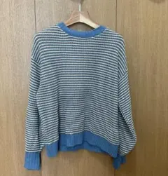ehkasopo sm2 長袖ニット　春ニット　柄ニット　秋ニット