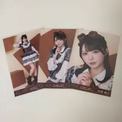 ≒JOY ニアジョイ 生写真 スチームパンク衣装 市原愛弓 コンプ 3点