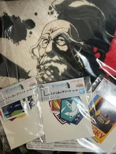 HUNTER×HUNTER 一番くじ ネテロタオル 1枚、ステッカー3個セット