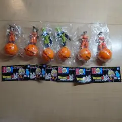 セル　悟空　ヤムチャ　ドラゴンボールフィギュア　キャラップ（鉛筆キャップ）各2体