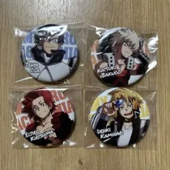 僕のヒーローアカデミア 缶バッジ 4点セット