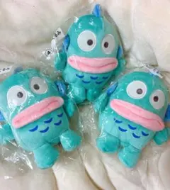 サンリオ ハンギョドン 当たりくじ ぬいぐるみ マスコット 3つセット