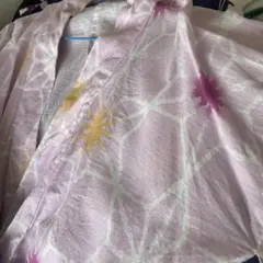 ピンク 花柄 浴衣　grl