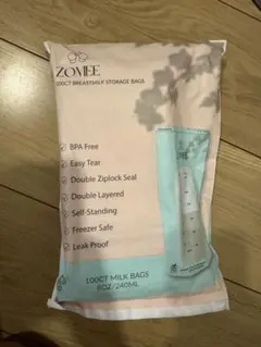 ZOMEE Breastmilk Storage Bags 100CT