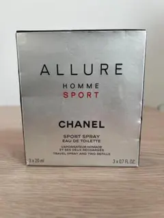 CHANEL ALLURE HOMME SPORT 3x20ml