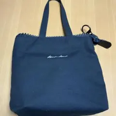 kawa kawa ブラックトートバッグのサムネイル