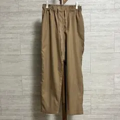 vis イージーパンツ ブラウン系 ウエストゴム＆紐付き Mサイズ