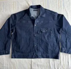 UNIQLO デニムジャケット 1st XL 濃紺 Gジャン ファーストタイプ