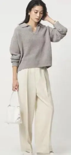 green label relaxing イージーストレート パンツ