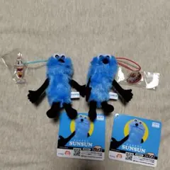 パペットスンスン　アクリル付きマスコット　ダイナー（パフェ）(ドーナツ)