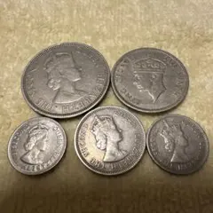 マラヤイギリス領ボルネオ　旧硬貨