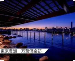 東京豊洲 万葉倶楽部♨️日帰り温泉♨️匿名発送のサムネイル