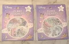 ミッキー＆フレンズ フレークステッカー キラキラホログラム