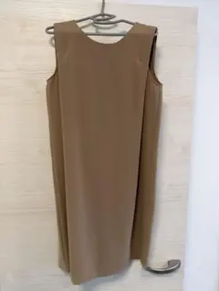 Demi-Luxe BEAMS ノースリーブワンピース 38 ベージュのサムネイル