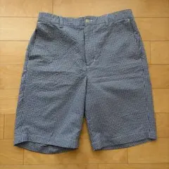 メンズ　GLOBAL WORK チェック柄ショートパンツ Lサイズのサムネイル