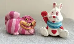 不思議の国のアリス チシャ猫 陶器 置物 ヴィンテージ ディズニー レア 不思議の国のアリス チシャ猫 陶器 置物 ヴィンテージ