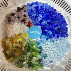 天然シーグラス レアカラー 小サイズ 約100g