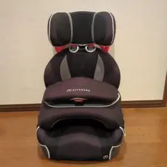 ✩美品✩ AILEBEBE エールべべ サラット3ステップクワトロST ジュニア SARATTO3 STEP （1才から11才頃まで使えるジュニアシート