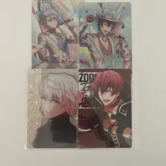 アイナナ ウエハース 4枚 ŹOOĻ 狗丸トウマ 棗巳波