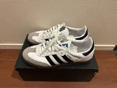 adidas Samba ホワイト/ブラック スニーカー