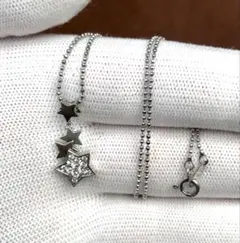 【希少】Golden dew 冬のソナタ ポラリスネックレス SV925 GD