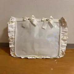 ザッカマート　痛バ　ホワイト　A3 トートバッグ　5周年　フリル