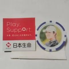 稲見萌寧日本生命カジノチップマーカーです。‼️第二弾‼️