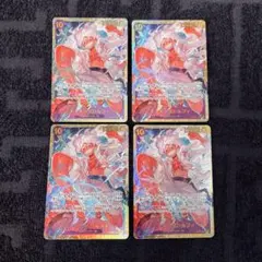 【即日発送‼️】ルフィ 紫黒ルフィなど紫デッキ強化パーツ SEC4枚セット‼️