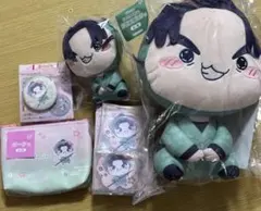 忍たま乱太郎 フリューくじ 潮江文次郎 もちぴこぬいぐるみ セット